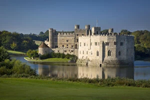 Early morning at Leeds Castle, Maidstone, Kent