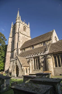 Home Gallery: Early Morning at St Andrews Church in Castle Combe