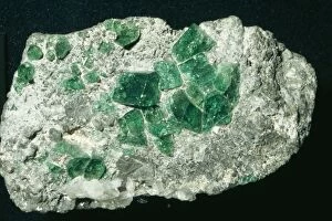 Images Dated 2nd June 2004: Emerald (Beryl) Muzo Mine, Boyaca, Colombia