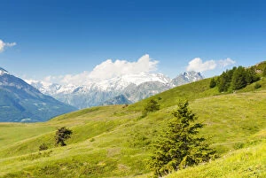 Emilius mountain, Aosta Valley, Italian