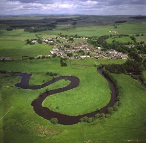 Bows Gallery: England - Aerial view, Otterburn