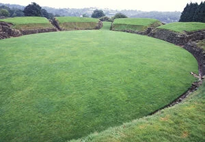 Images Dated 31st August 2011: England, Wales, Caerleon. King Arthur's