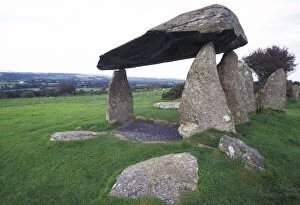 England, Wales, Pembrokeshire. Ancient Pentre