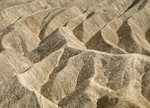 Badlands Gallery: Eroded badlands around Zabriskie Point in the Death Valley