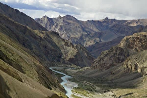 Images Dated 16th May 2011: Eroded formation of mountain, Himalayas