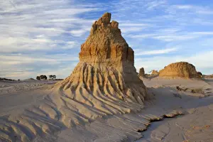 During The Ice Ages Prints: Eroded pinnacles - amazingly shaped