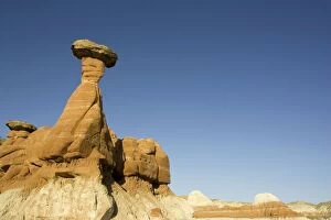 Erosion - Toadstools, also called Hoodoos, in the