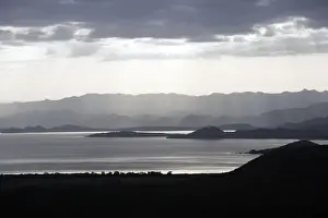 Sun Rays Prints: Ethiopia - Lake Abaya near Arba Minch