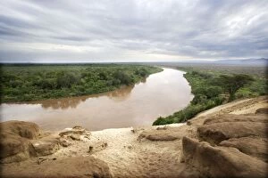 Images Dated 19th August 2005: Ethiopia - Lower basin of Omo River