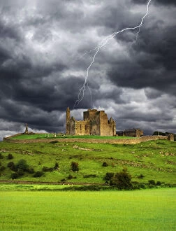 Europe, Ireland, County Tipperary. Lightning