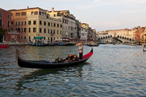 Europe, Italy, Venice, Gondolas On