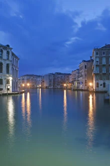 Europe, Italy, Venice, The Grand Canal at