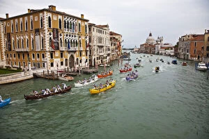 Images Dated 16th October 2013: Europe, Italy, Venice, Historic Boat Race
