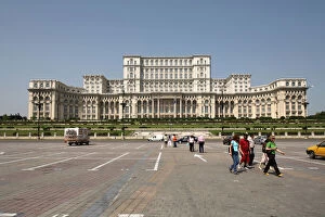 Europe, Romania, Bucharest, Palace of Parliament