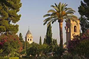 Window Gallery: Europe, Spain, Granada, Alhambra. The Generalife