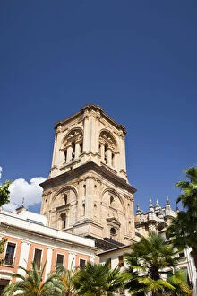 Bell Gallery: Europe, Spain, Granada. The bell tower of