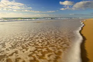 Ground Level Prints: evening at the beach - beautiful evening at the eastern beach on Fraser Island