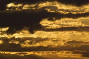 Images Dated 25th September 2010: Evening sky with clouds at sunset