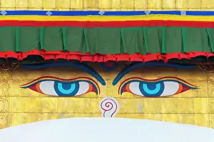 Heritage Prints: The Eyes of Boudhanath (Boudha Stupa)