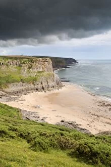Images Dated 5th August 2012: Fall Bay - Gower