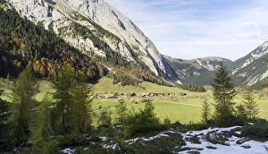 The famous Eng Valley with the alpe village