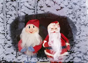 Beards Prints: Father Christmas & Gnome