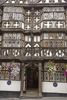 Images Dated 10th August 2007: The Feathers Hotel - Ludlow - England - UK - in Shropshire - Became an inn in 1619 - Name comes