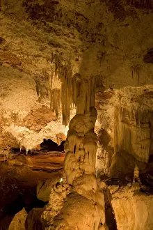 Stalagmite Prints: Fig Tree Cave - calcite formations in Fig Tree cave - Wombeyan Caves Karst Conservation Reserve