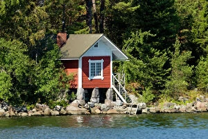 Cruise Gallery: Finland, Helsinki. Vacation home on island