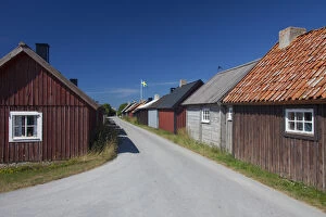Fishing village Gnisvaerd - Gotland island - Sweden