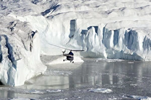 Images Dated 20th August 2012: Flight-seeing over Wordie Glacier, Godthab