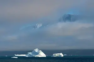 Floating iceberg in the ocean, Greenland Date: 05-08-2017