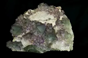 Mineral Prints: Fluorite (CaF2-calcium fluoride) - Mineral class: Halides