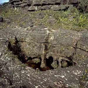 Venezuela Prints: Fosso (Sinkhole), summit of Mount Roraima (Cerro Roraima)