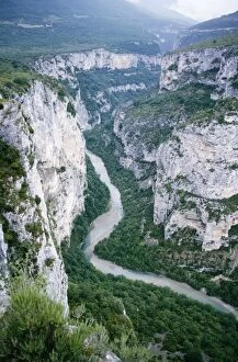 Images Dated 15th December 2005: France Grand Gorges du Verdon, Massif Central