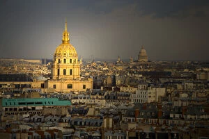 France, Paris. Les Invalides seen from