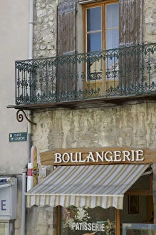 Images Dated 12th February 2008: France, Sault. A bakery sits beneath an