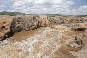 Tsavo Prints: Galana River Lugards Falls Tsavo East National Park Kenya