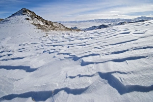 Images Dated 28th November 2006: Gansu Mountains 3700 meters - Winter - China
