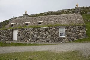 Images Dated 31st May 2014: Gearannan Blackhouse Village