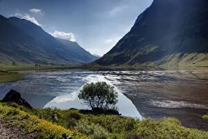 Images Dated 8th June 2013: Glencoe - reflected in Loch Leven