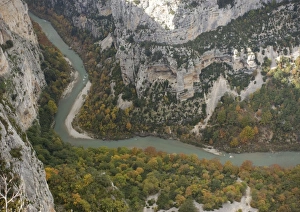 Images Dated 23rd October 2005: Gorge du Verdon, Provence-Alpes, in autumn