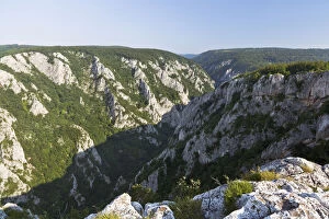 The gorge of Zadiel in the Slovak karst