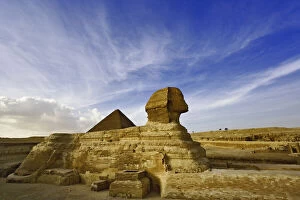 The Great Sphinx of Giza, a half lion half