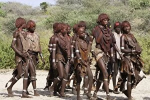 Group of girls - Hamer tribe