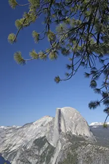 Named Prints: Half Dome from Glacier Point Yosemite National Park California, USA LA000508