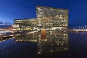 Images Dated 26th February 2016: Harpa Concert Hall and conference centre