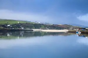 Quay Prints: Hayle Estuary at high tide - looking towards Lelant - Cornwall - UK