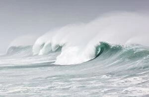 Images Dated 14th August 2012: Heavy Waves and Surf. west coast of South Africa