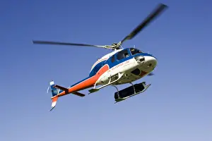 Helicopter Prints: Helicopter - flight for Mount Cook